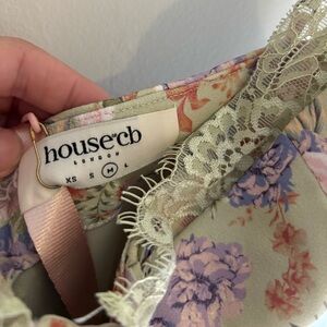 Floral print house of CB dress